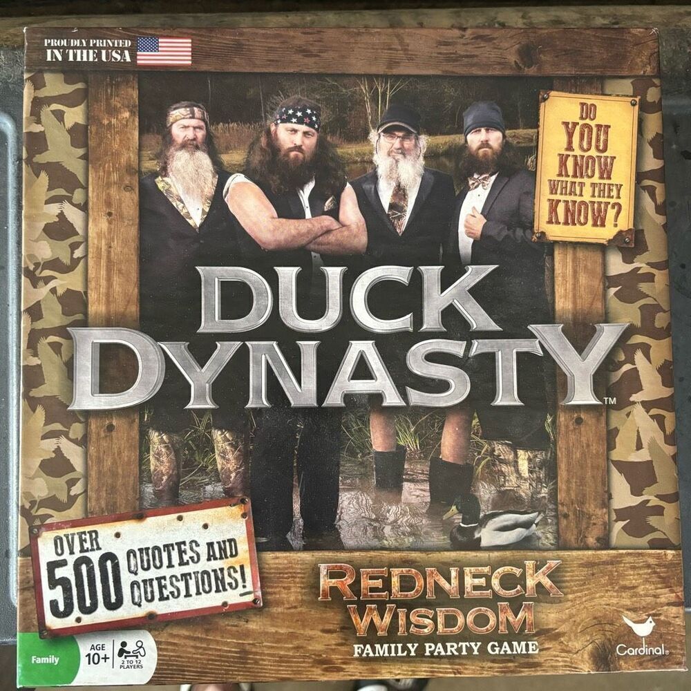 Duck Dynasty Redneck Wisdom Family Party Game